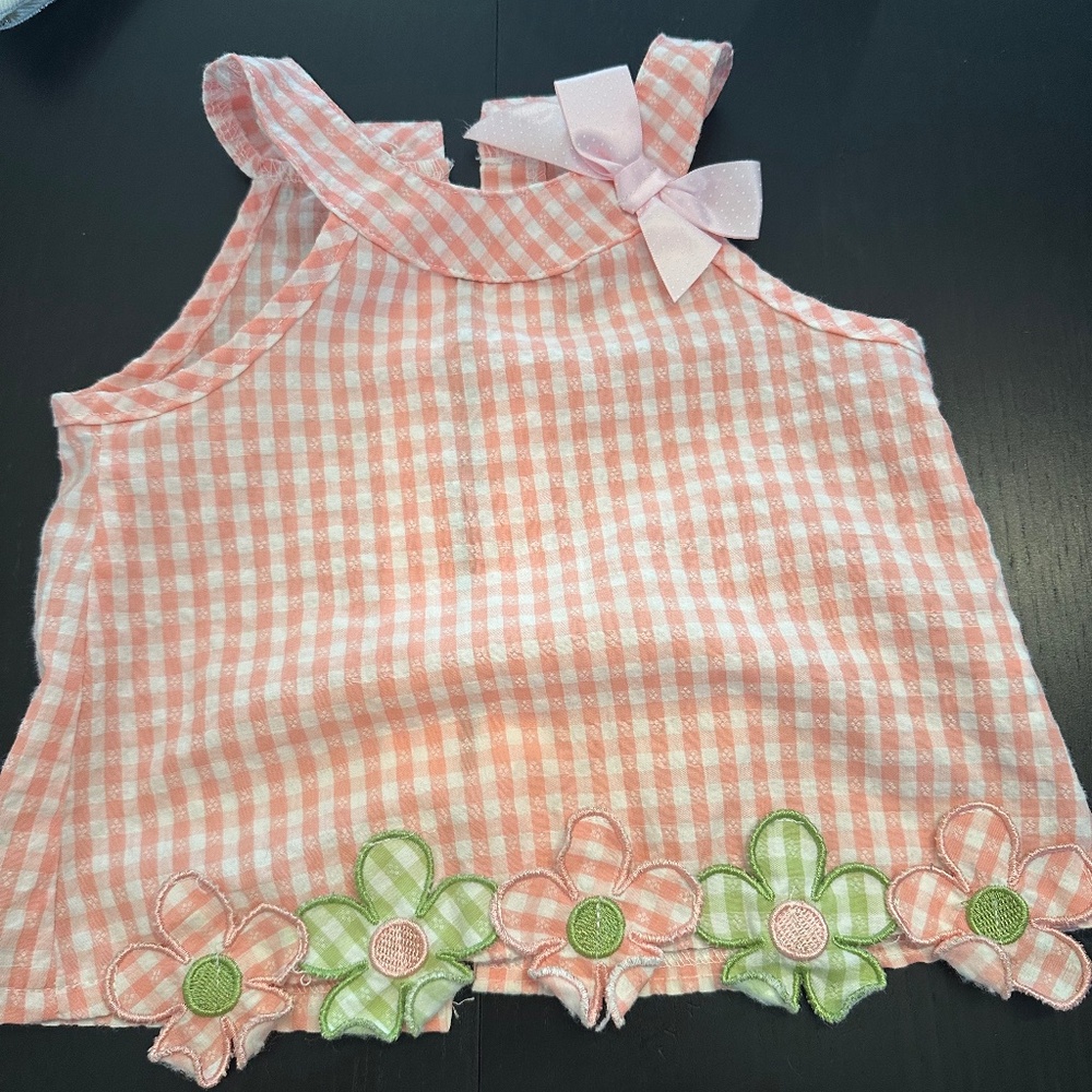 Spring tank for toddler girl